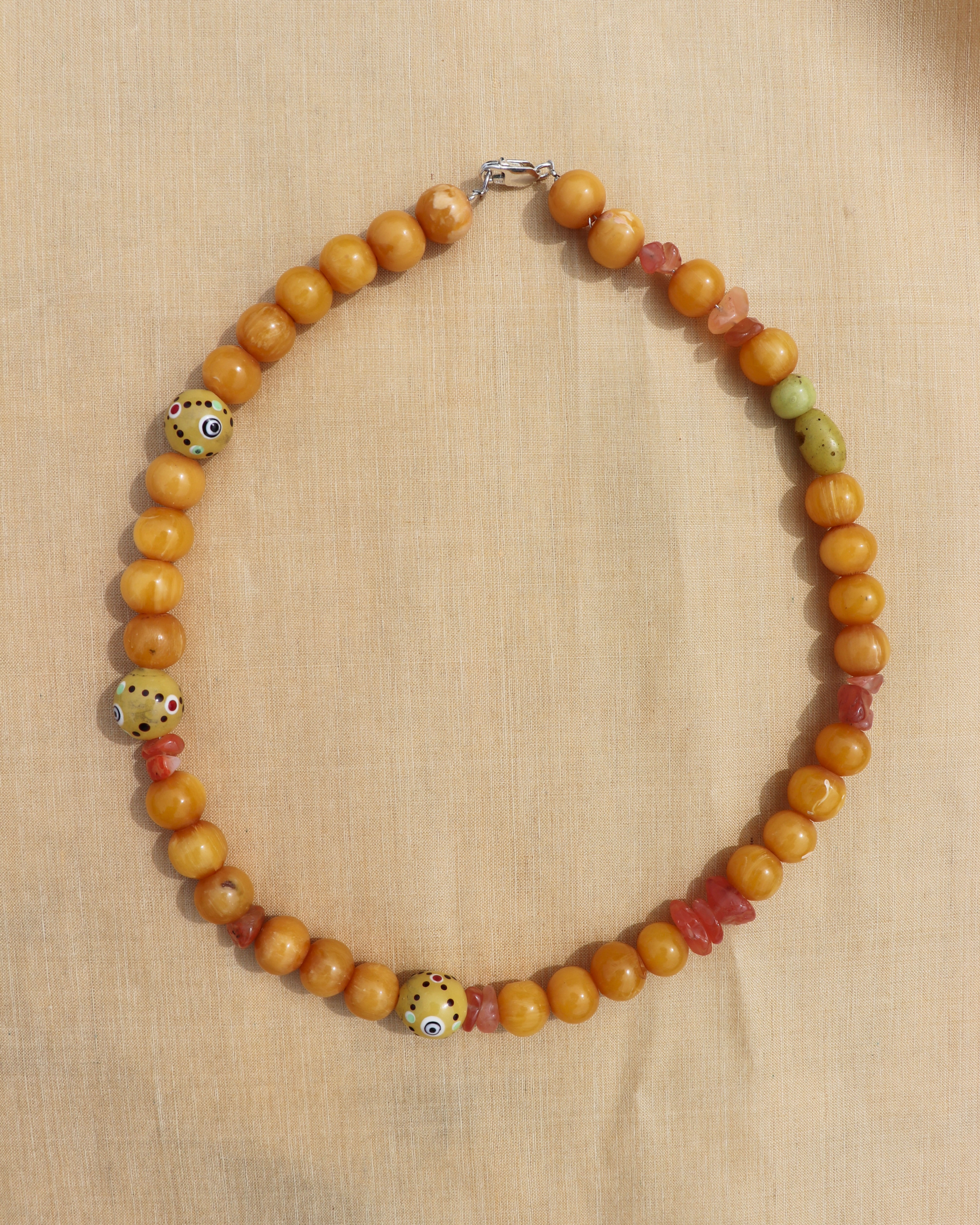 PINK MORGANITE & VINTAGE BEADS