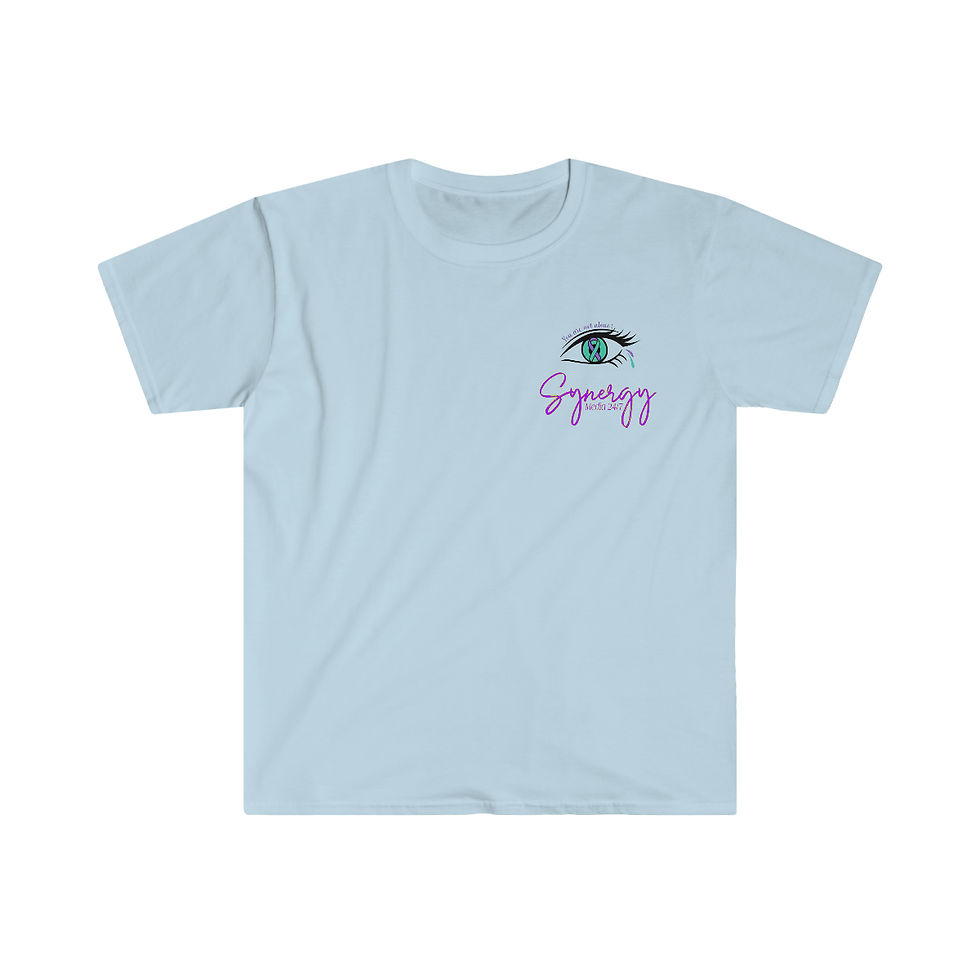 Thumbnail: Synergy Suicide Awareness Unisex Softstyle T-Shirt