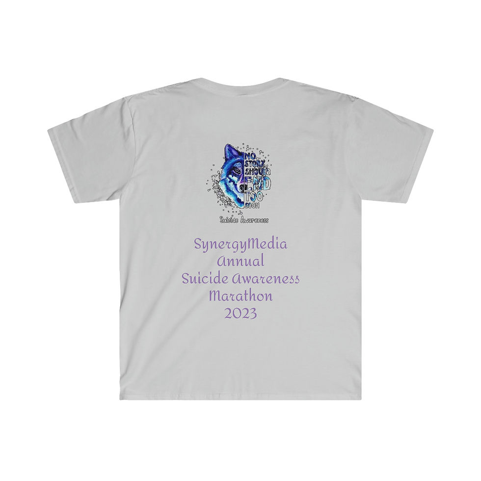 Thumbnail: SynergyMedia Suicide Awareness Unisex Softstyle T-Shirt