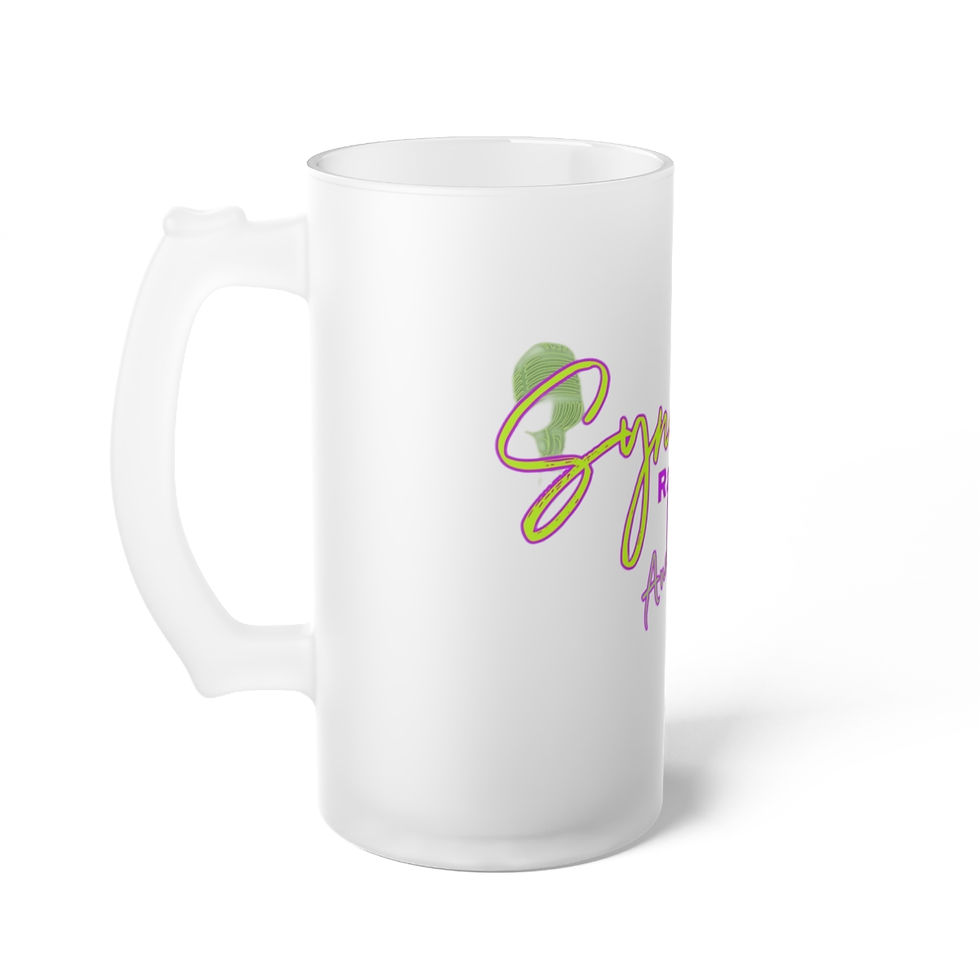 Thumbnail: Synergy Media Frosted Glass Beer Mug