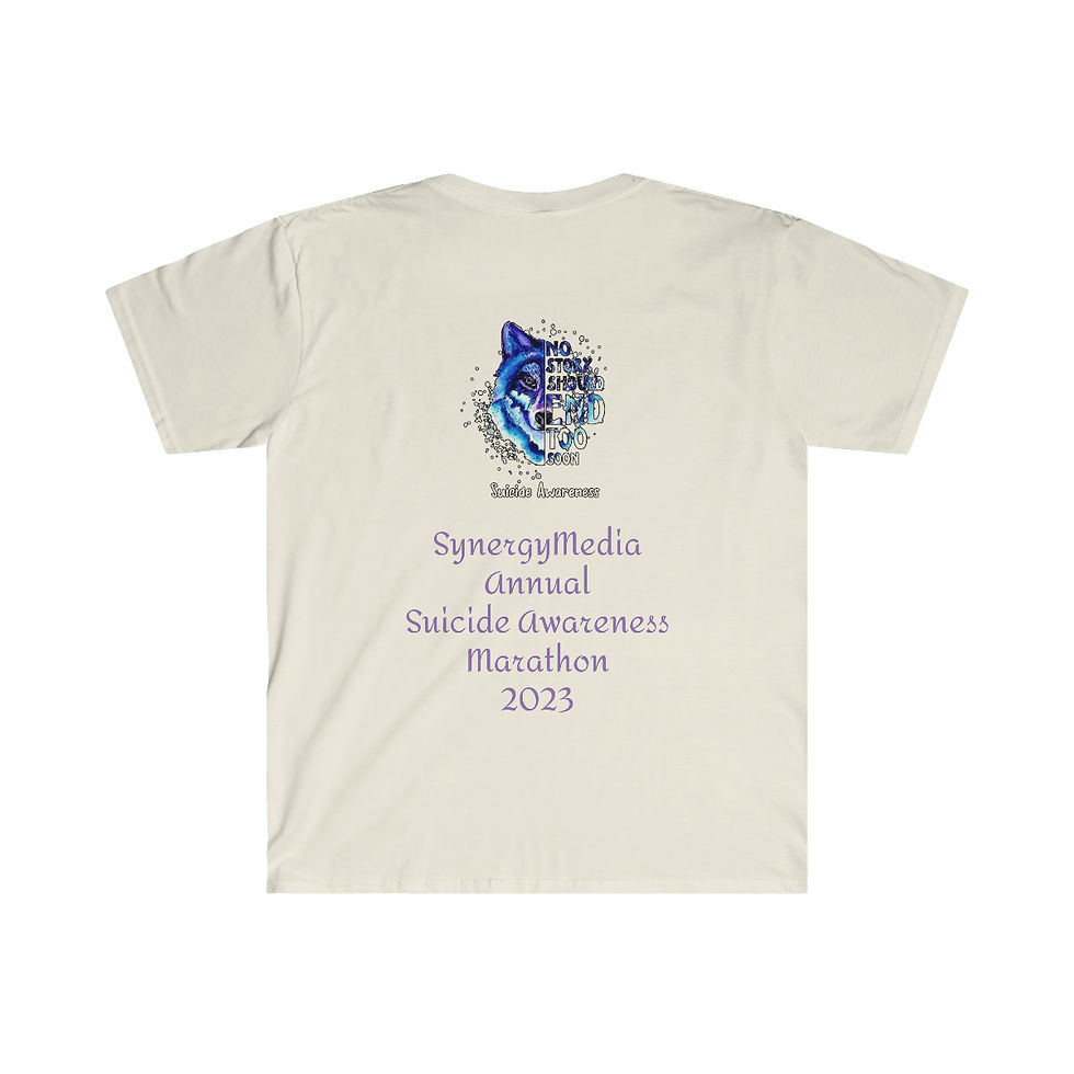 Thumbnail: SynergyMedia Suicide Awareness Unisex Softstyle T-Shirt