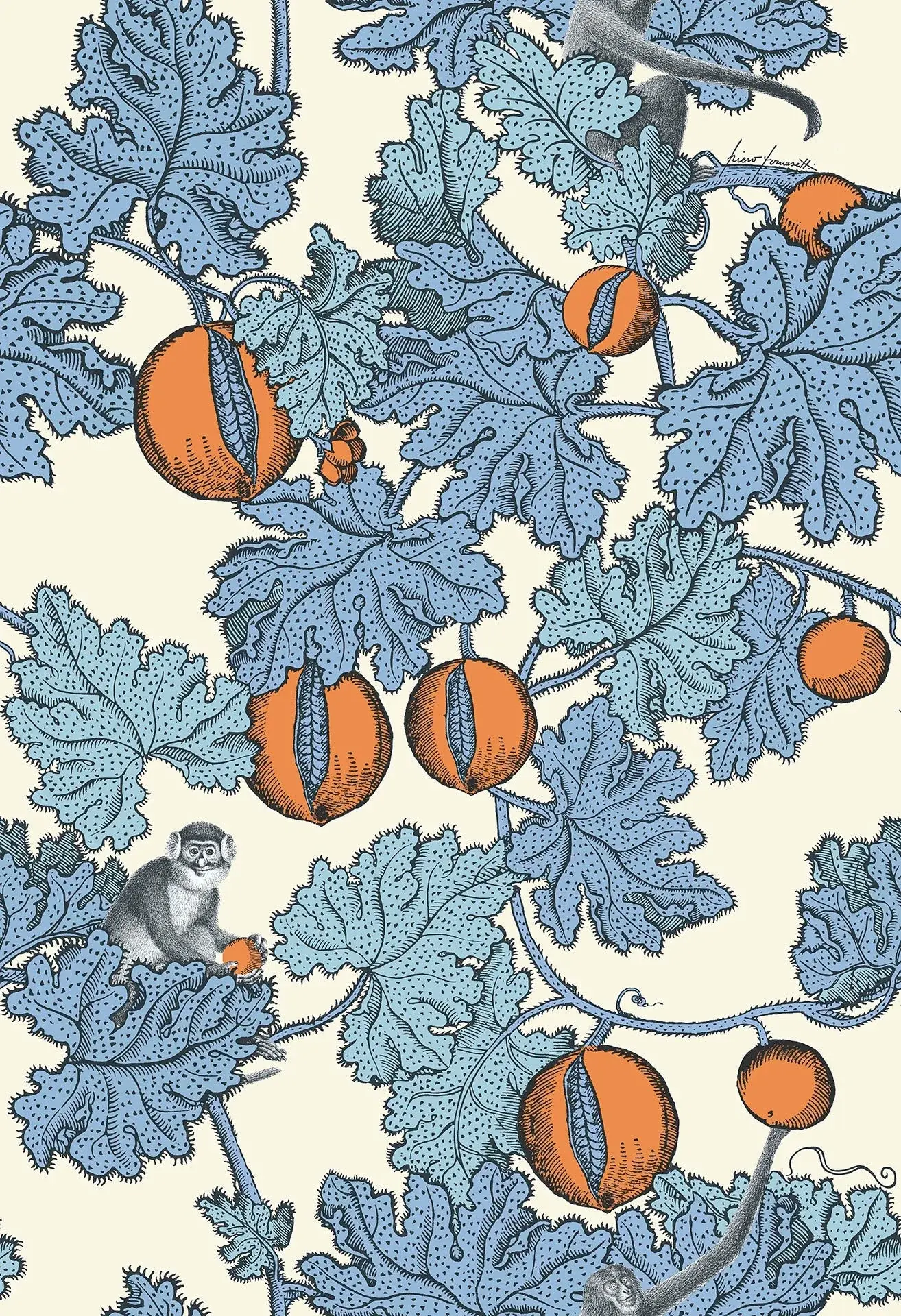 Cole & Son - Frutto Proibito - Blue
