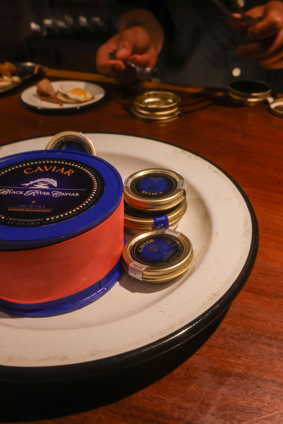 Black river caviar