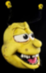 Buzz Killa Latex Halloween Mask 3/4