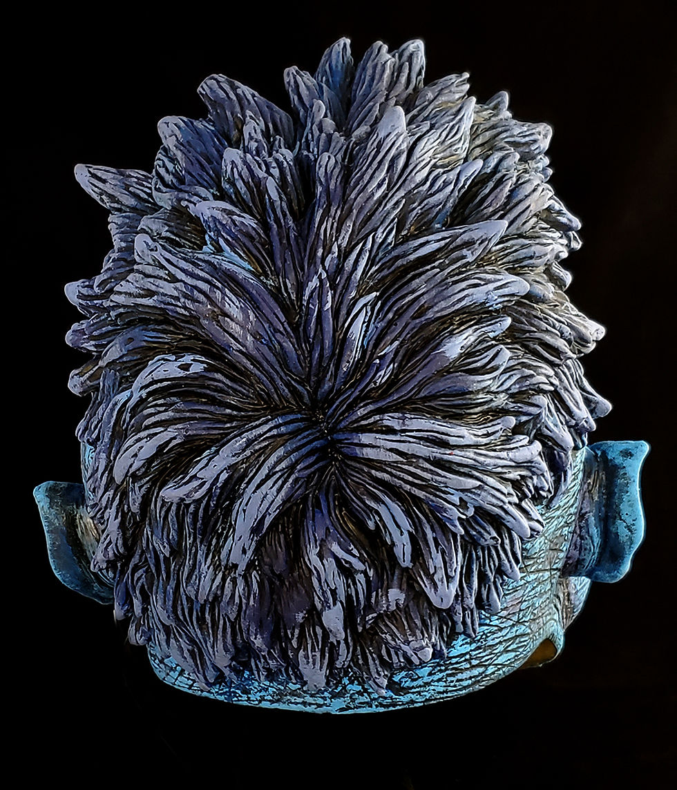 Thumbnail: Flyclops Latex Halloween Mask Super Fearo back