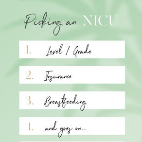 Picking an NICU