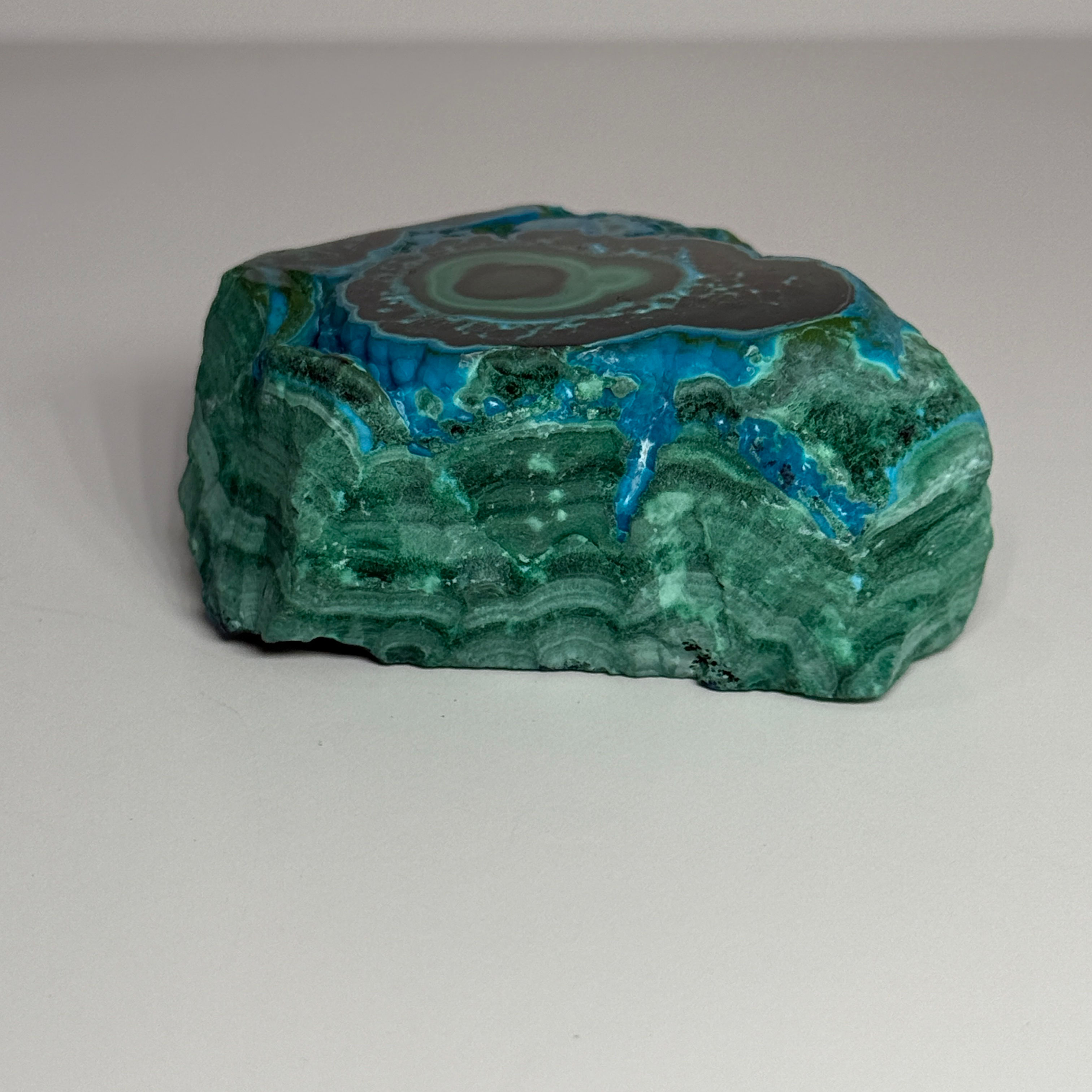 Malachite with Chrysocolla