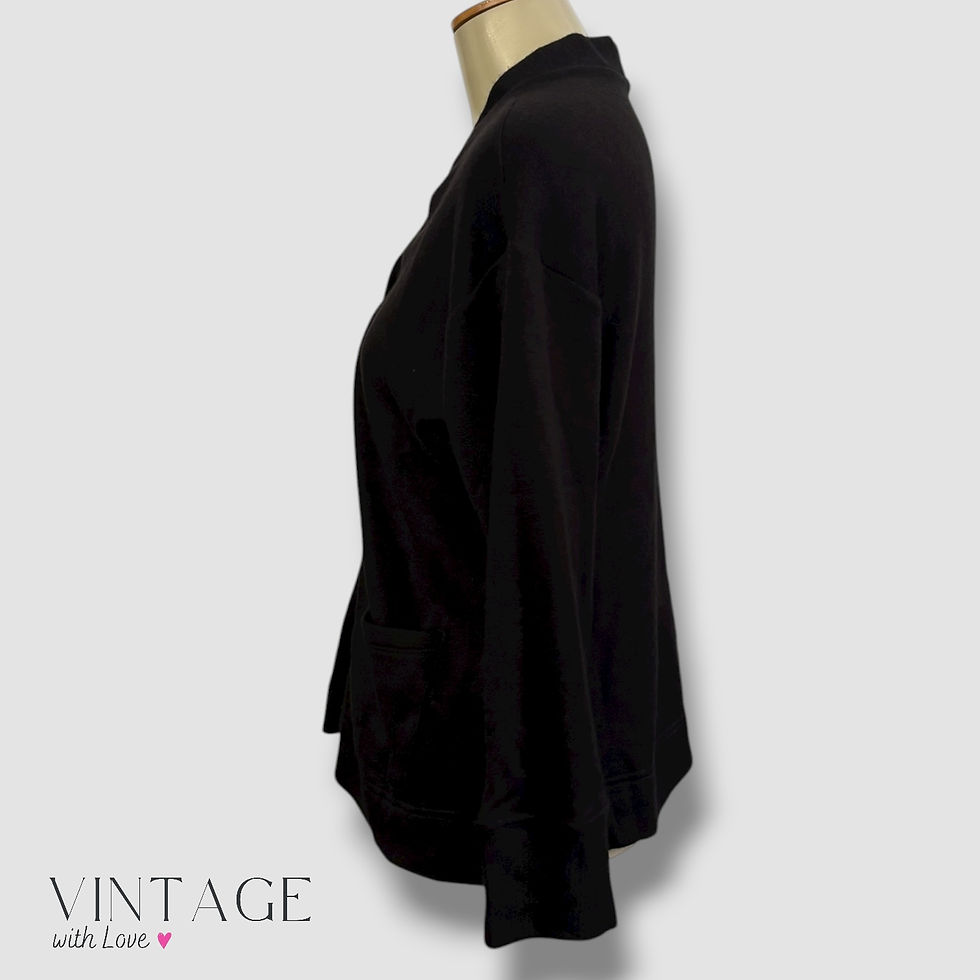Thumbnail: Soul Black Cardigan (Brand New) - Size S