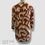 Thumbnail: Holiday Brown And Cream Shirt - Size Small