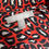 Thumbnail: Banana Republic Red Animal Print Top - Size 12
