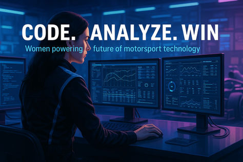 Code. Analyze. Win. Women in Motorsport Technology
