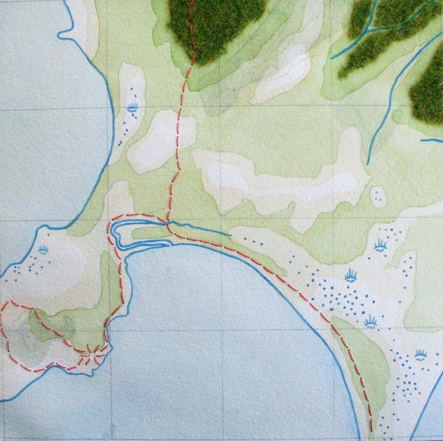 Long Point, Maria Island Isthmus