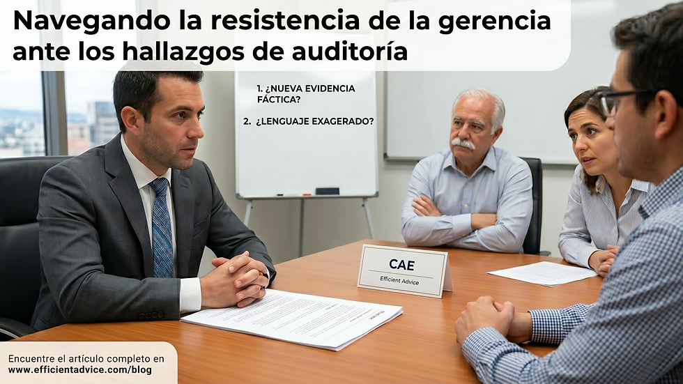Navigating Audit Finding Resistance