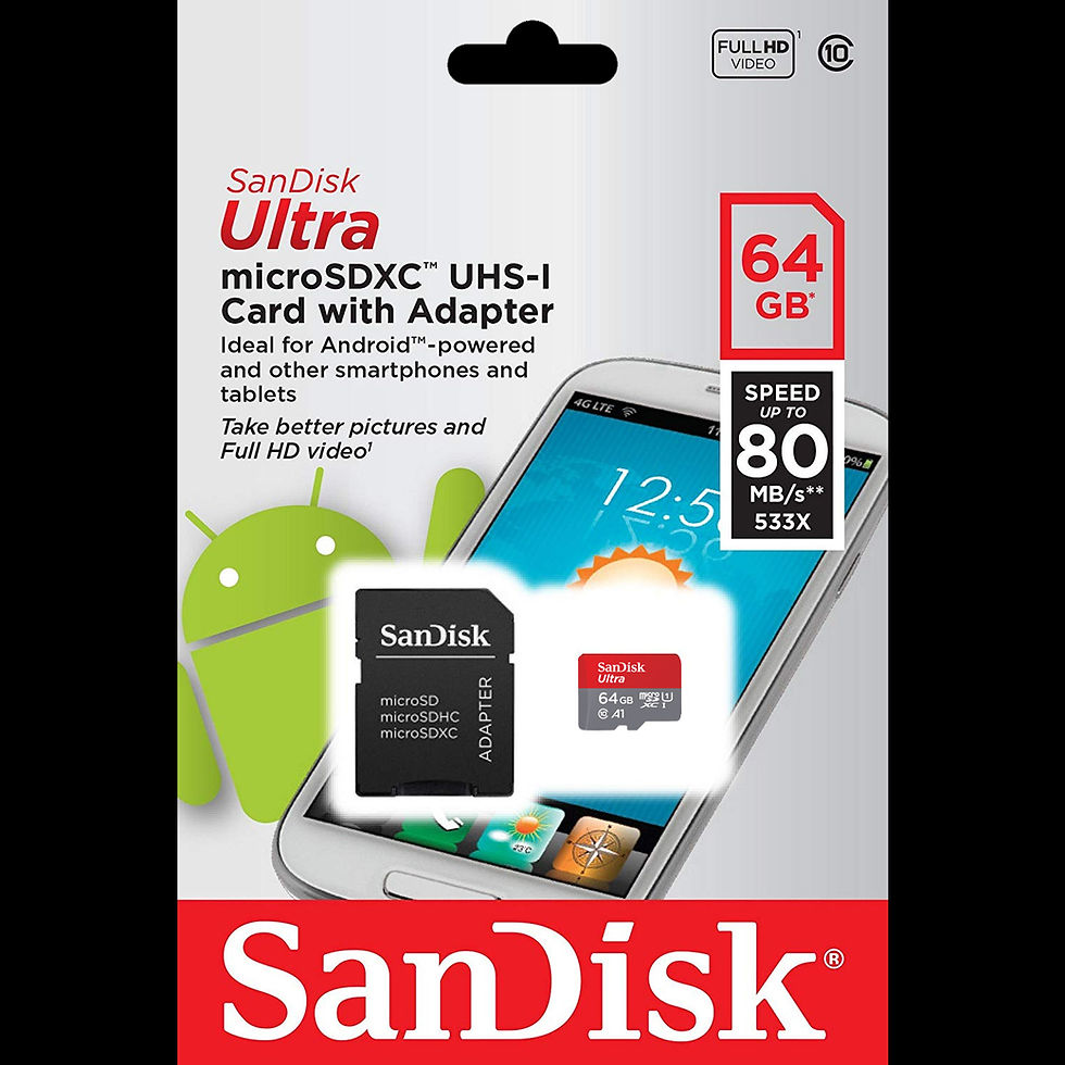 Thumbnail: SanDisk Ultra Micro SD Card