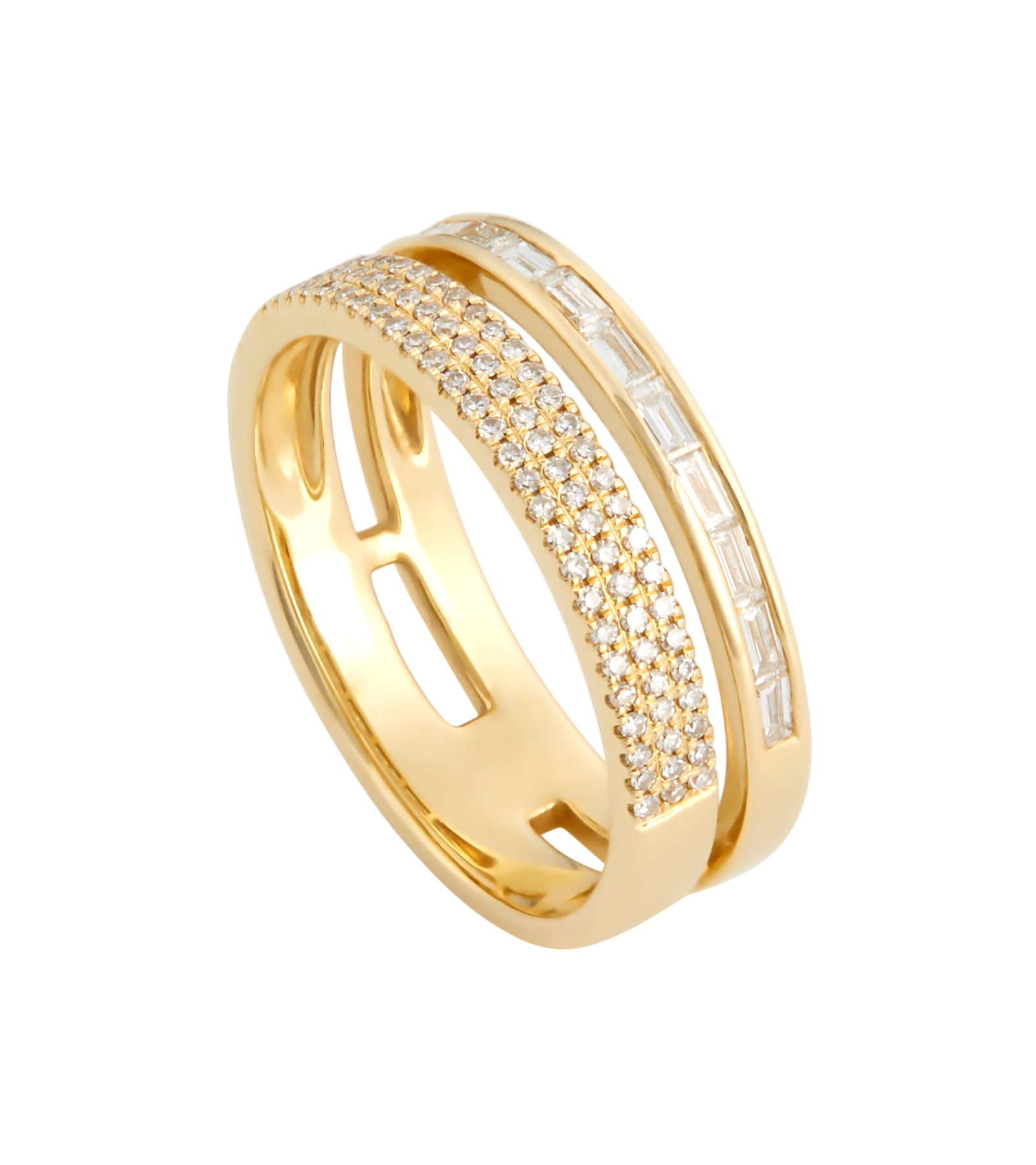 baguette diamond ring