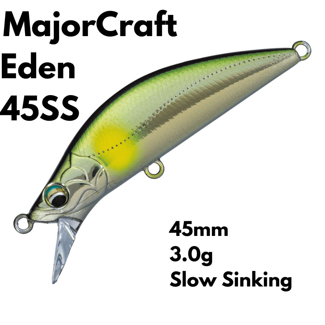 MajorCraft Eden Fishing Lure Trout Chub Perch Pike Zander