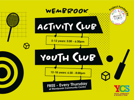 HTC funded MUGA sessions and Youth Club