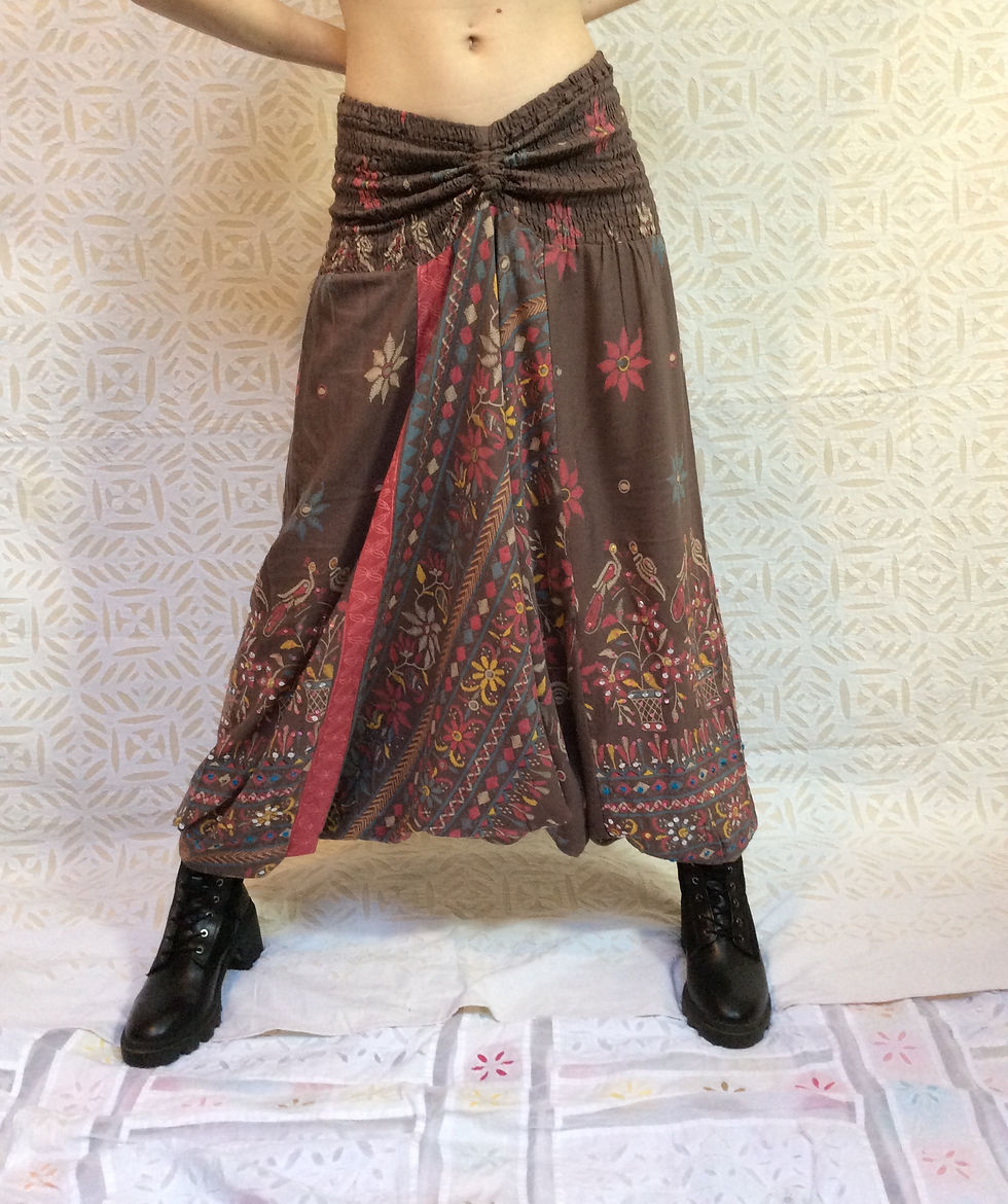 Thumbnail: Sequin Harem Pants , Boho Jumpsuit