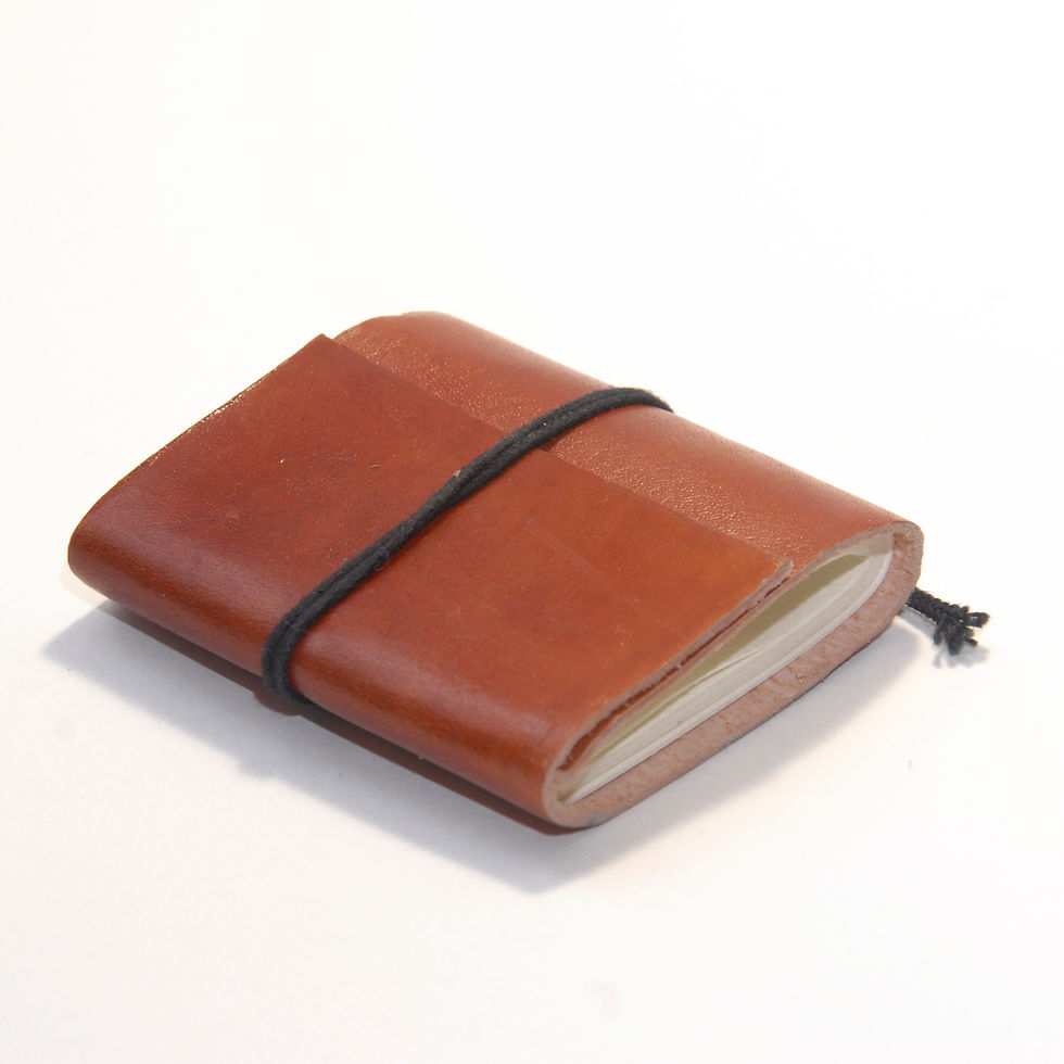 Thumbnail: Leather Tie Book (pack of 3)
