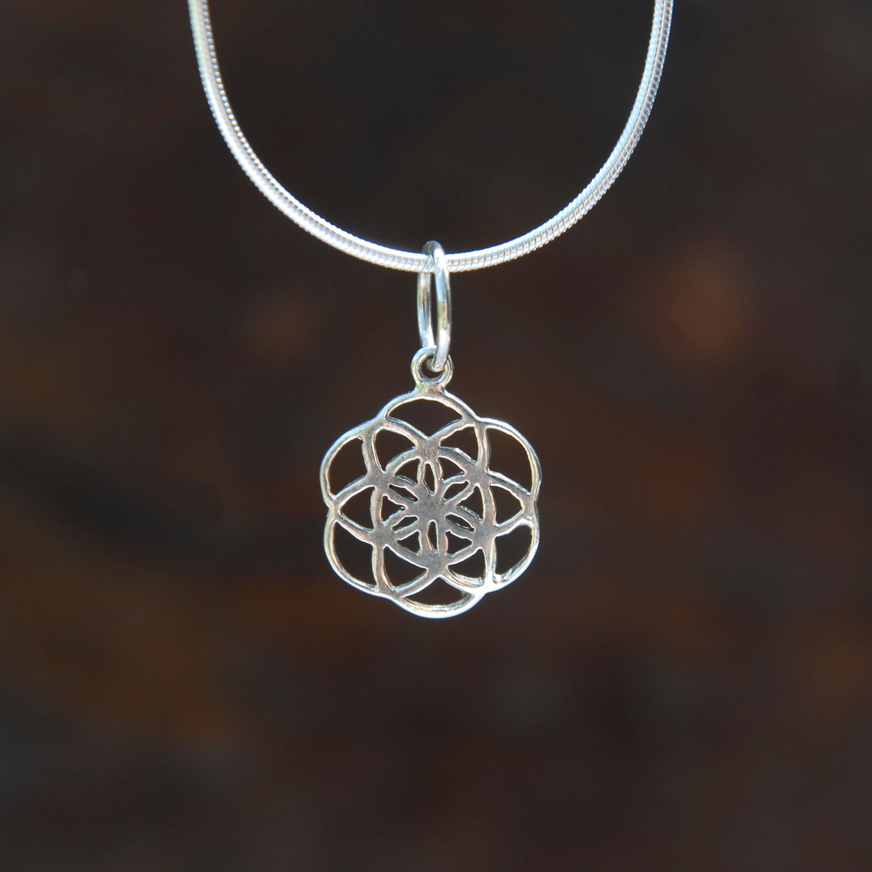 Flower Mandala Pendant