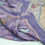 Thumbnail: Geometric Flower Scarf, Lilac Shawl
