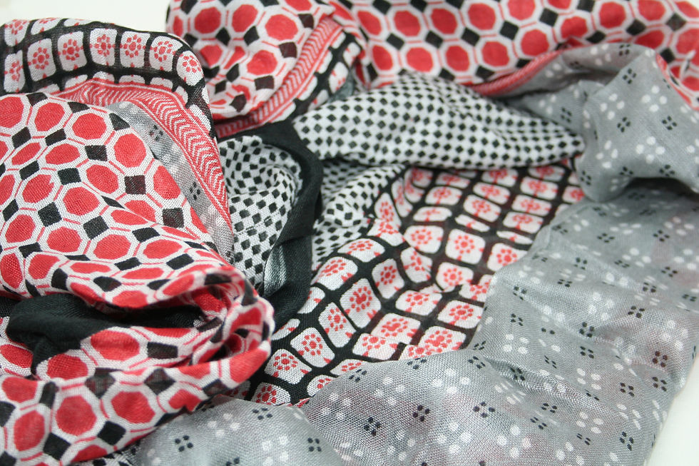 Thumbnail: Lightweight Scarf, Geometric Coverup