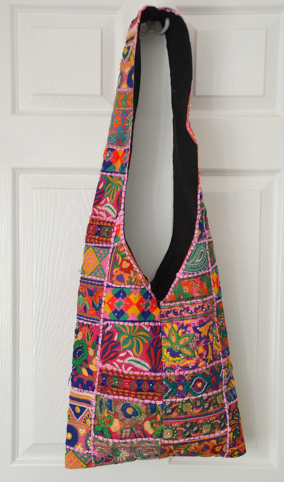 Thumbnail: Pink Patchwork Bag