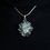 Thumbnail: Aquamarine and Tourmaline Flower Pendant