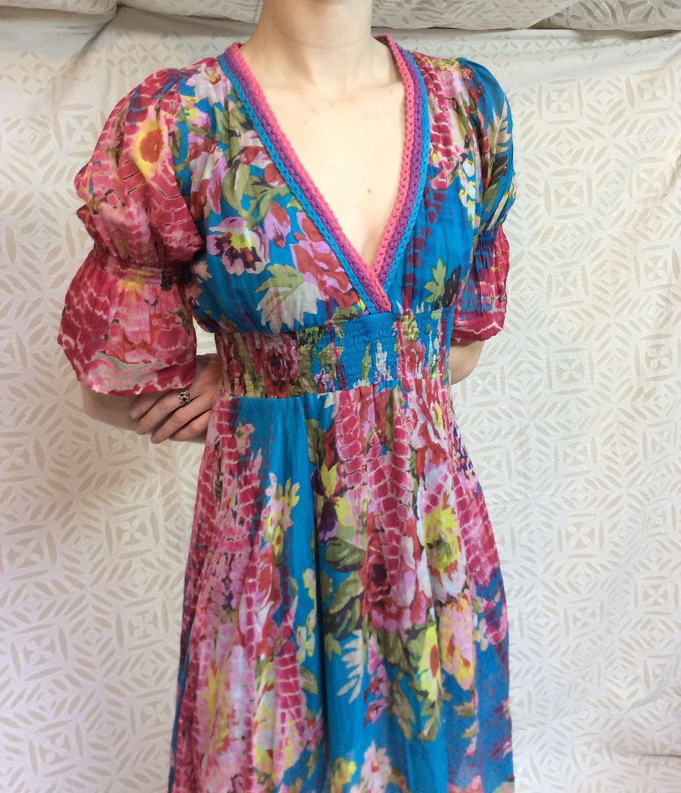 Thumbnail: Cotton Floral Dress