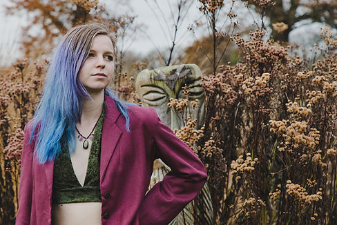 Burgundy Jacket with Upcycled Silk Lining