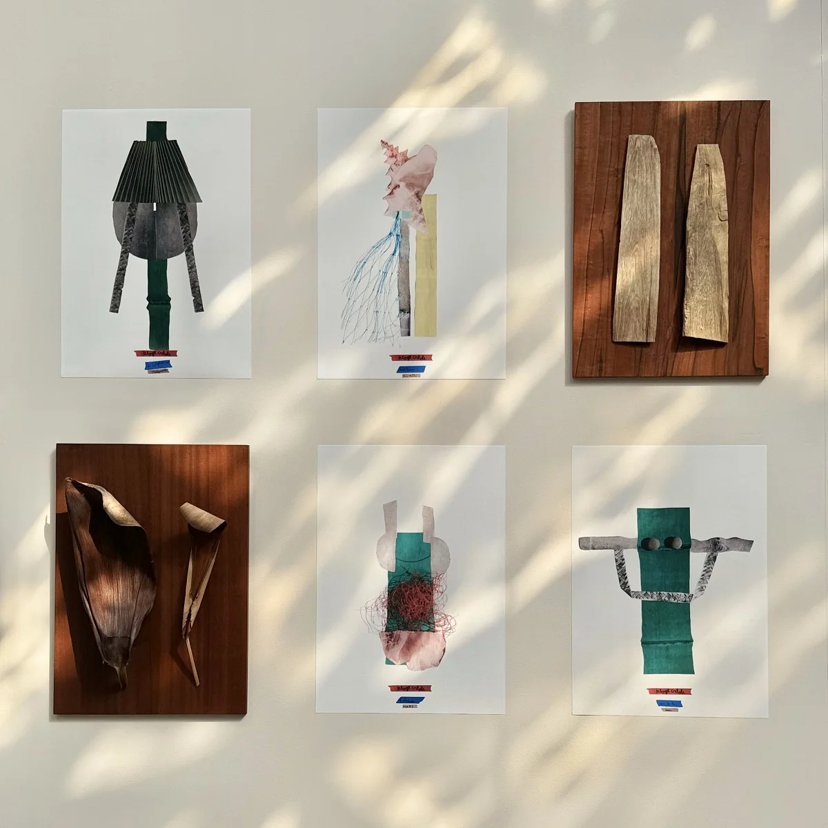 Collages autour de l’imagerie créole 