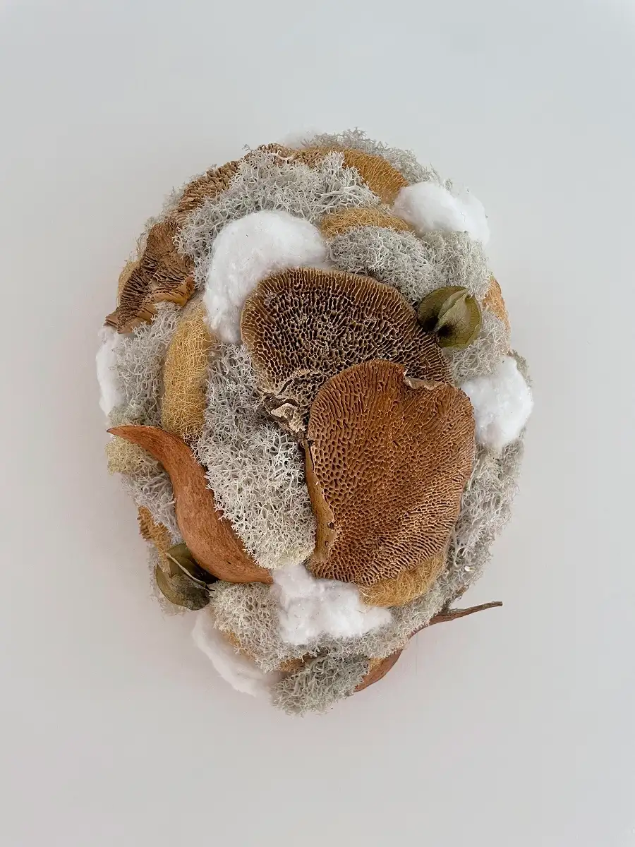 masque par claire boreau artiste floral