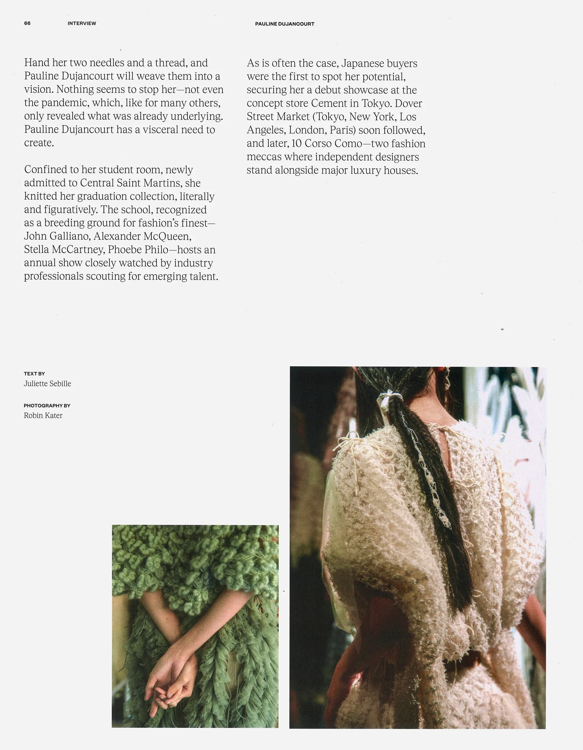 article portrait Pauline Dujancourt 