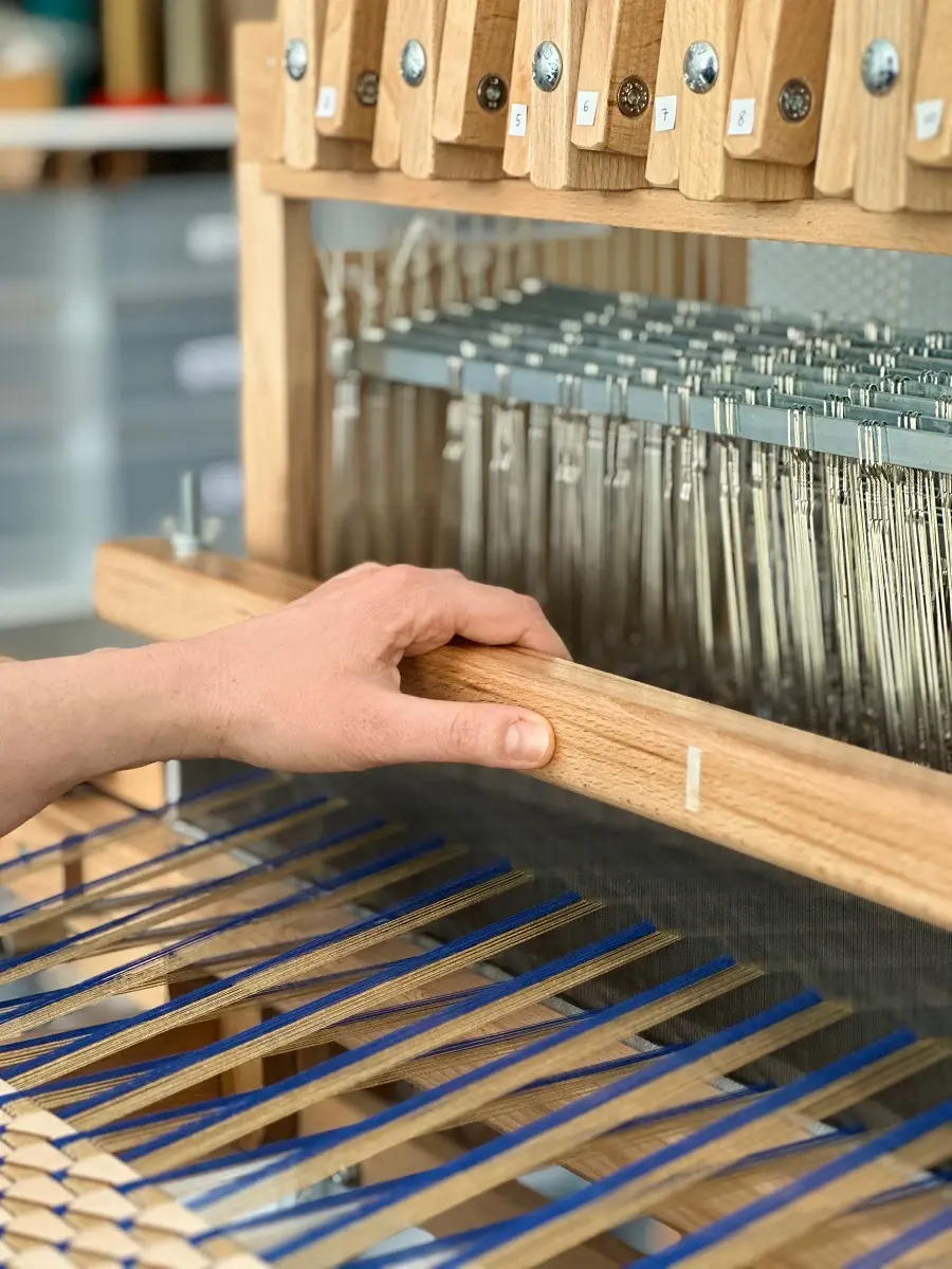 atelier lily alcaraz lea berlier metier à tisser