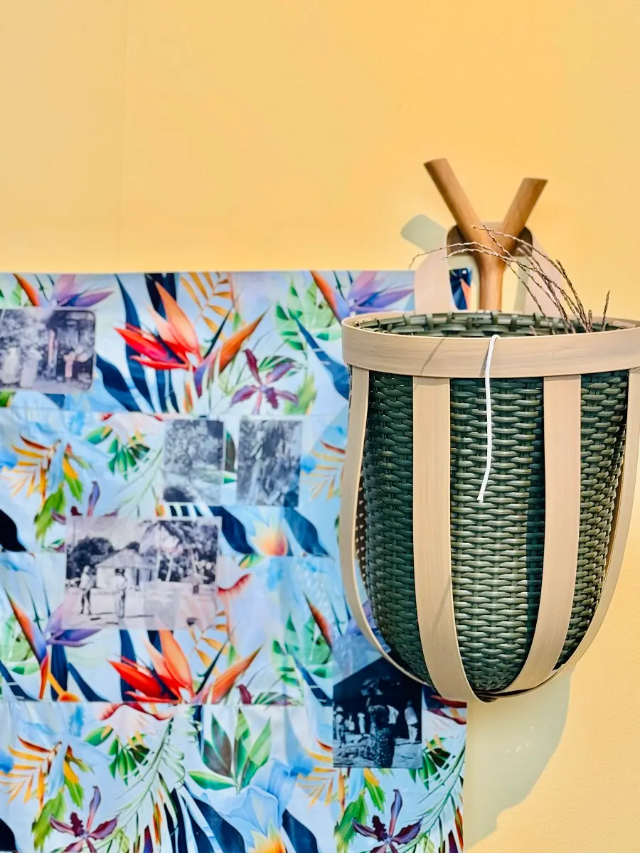 panier à mangues traditionnel des Caraïbes