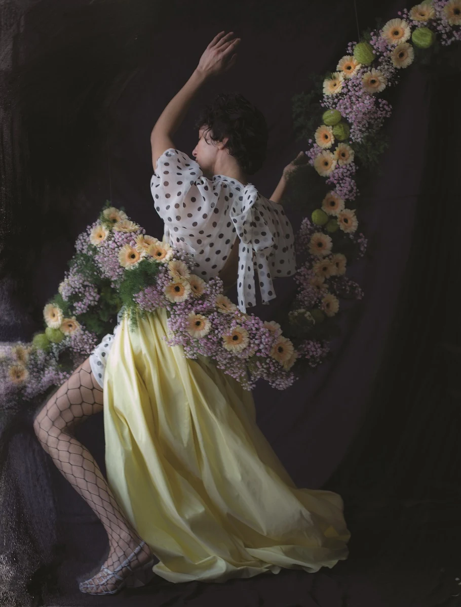  Claire Boreau éditorial art floral La Repubblica Journal