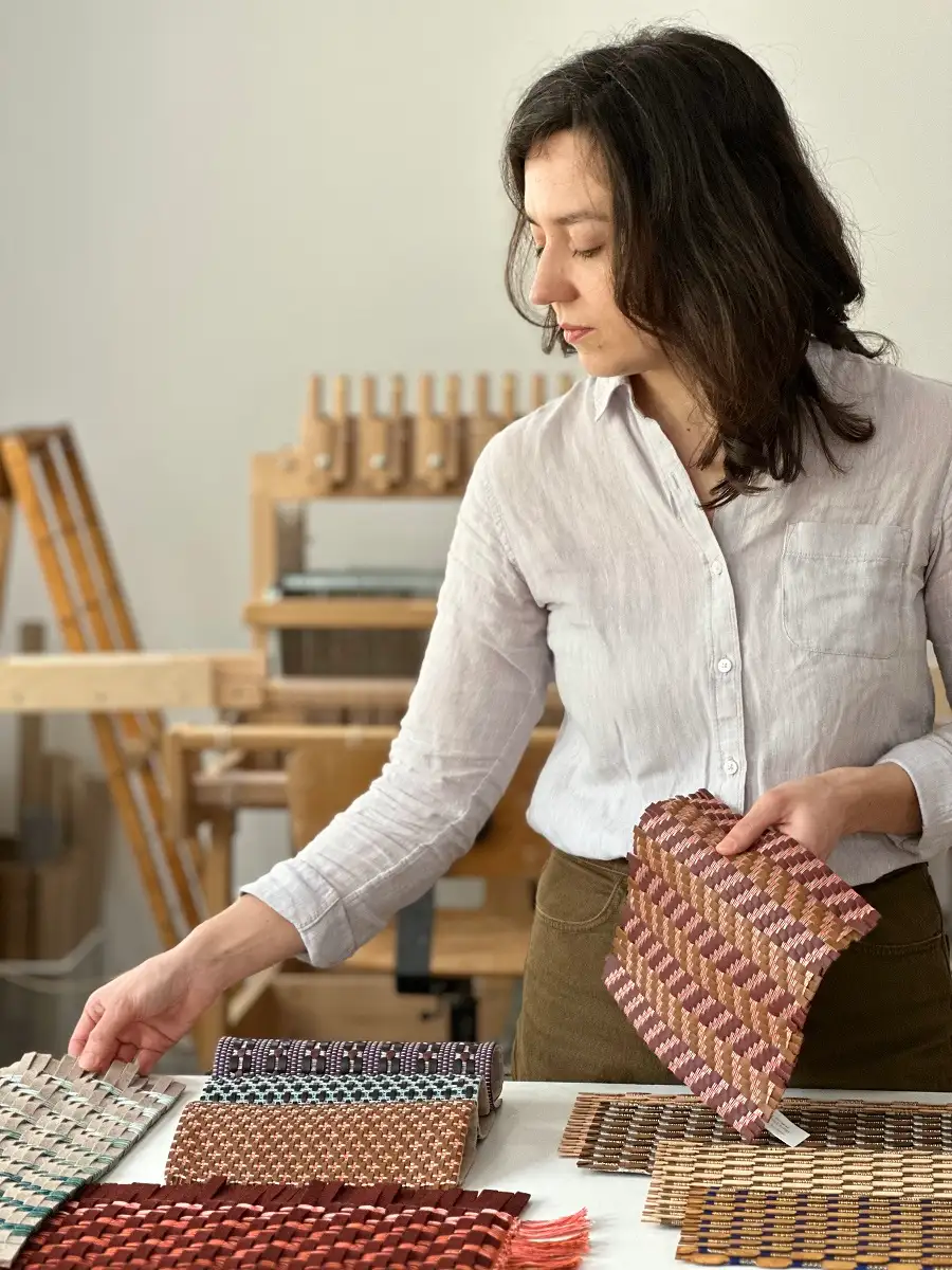 lea berlier atelier tissage paris