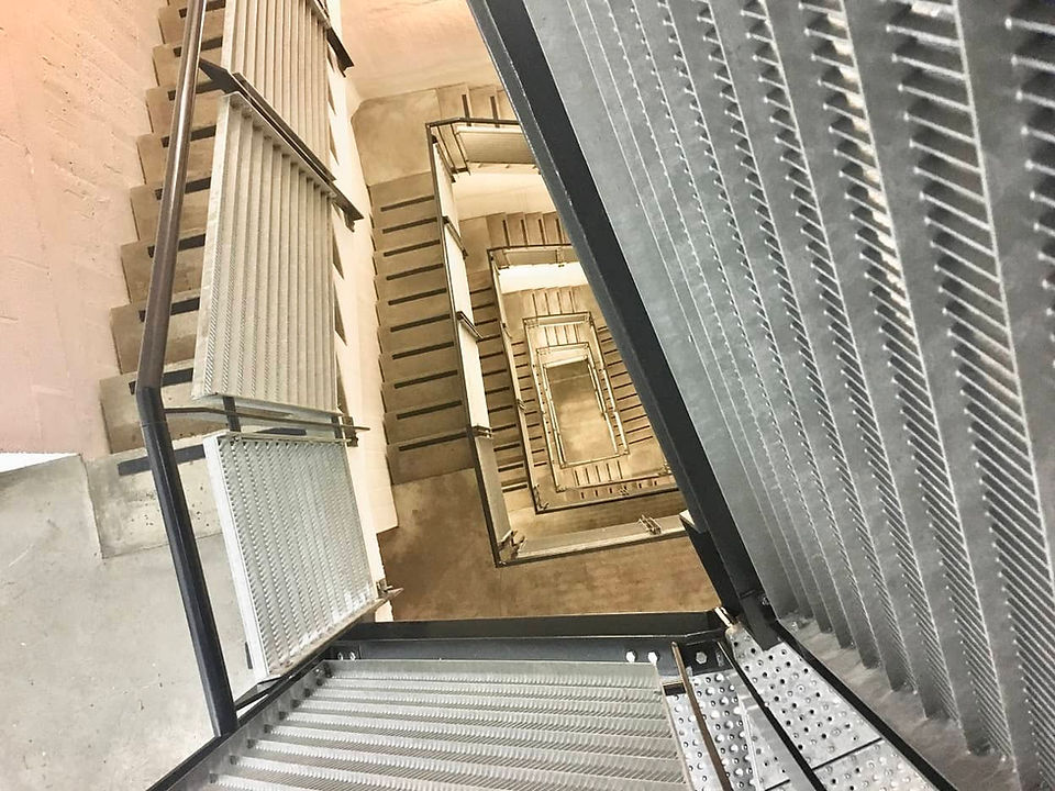 escaliers Wiels Bruxelles