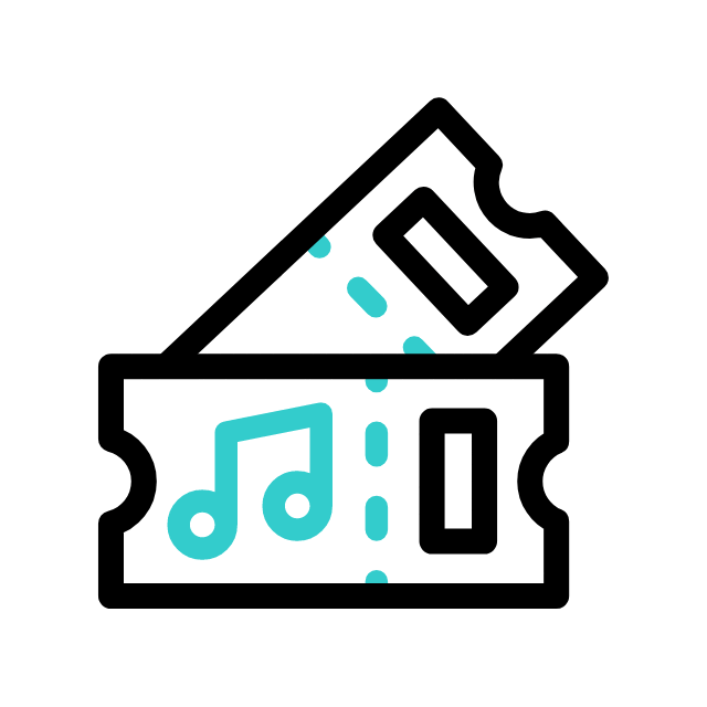 Ticket Banner Animation Icon