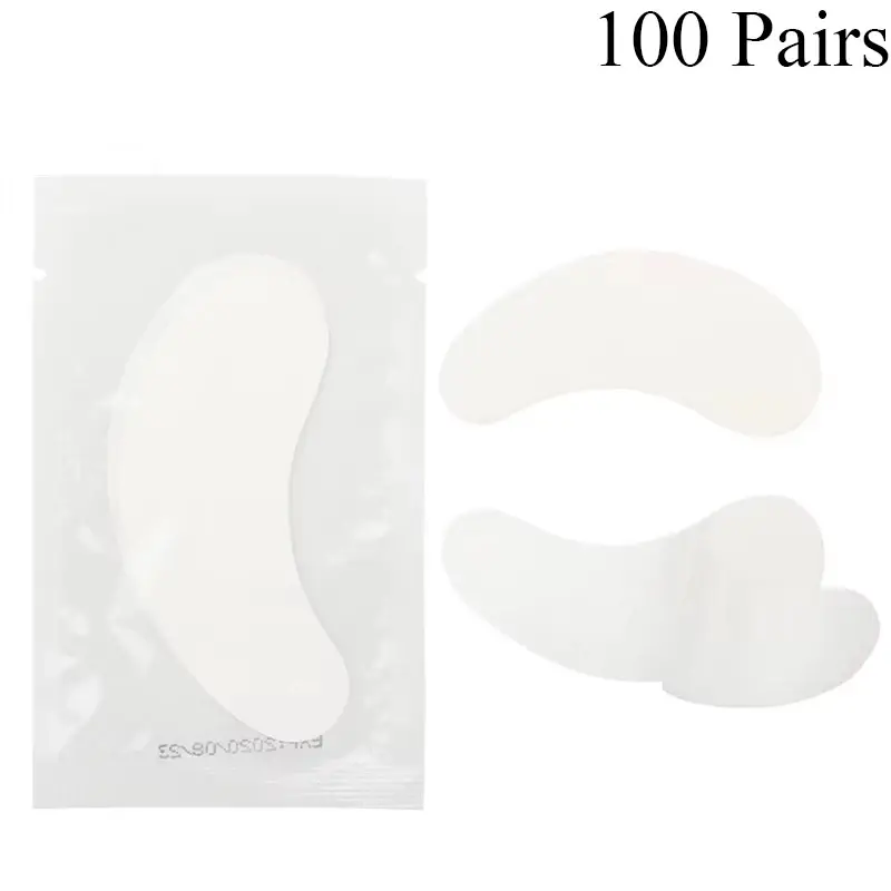 Thumbnail: 50pairs Eye Patches Under Eye Pads Paper Gel Lash Pad