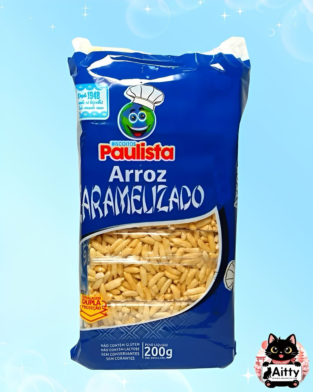 Okoshi- Flocos de arroz caramelizado