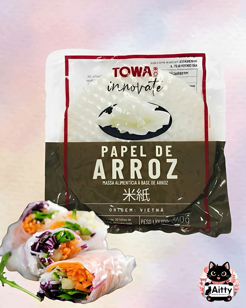 Miniatura: Folha de Arroz (Rice Paper) Harumaki Sring Rolls Skin TOWA