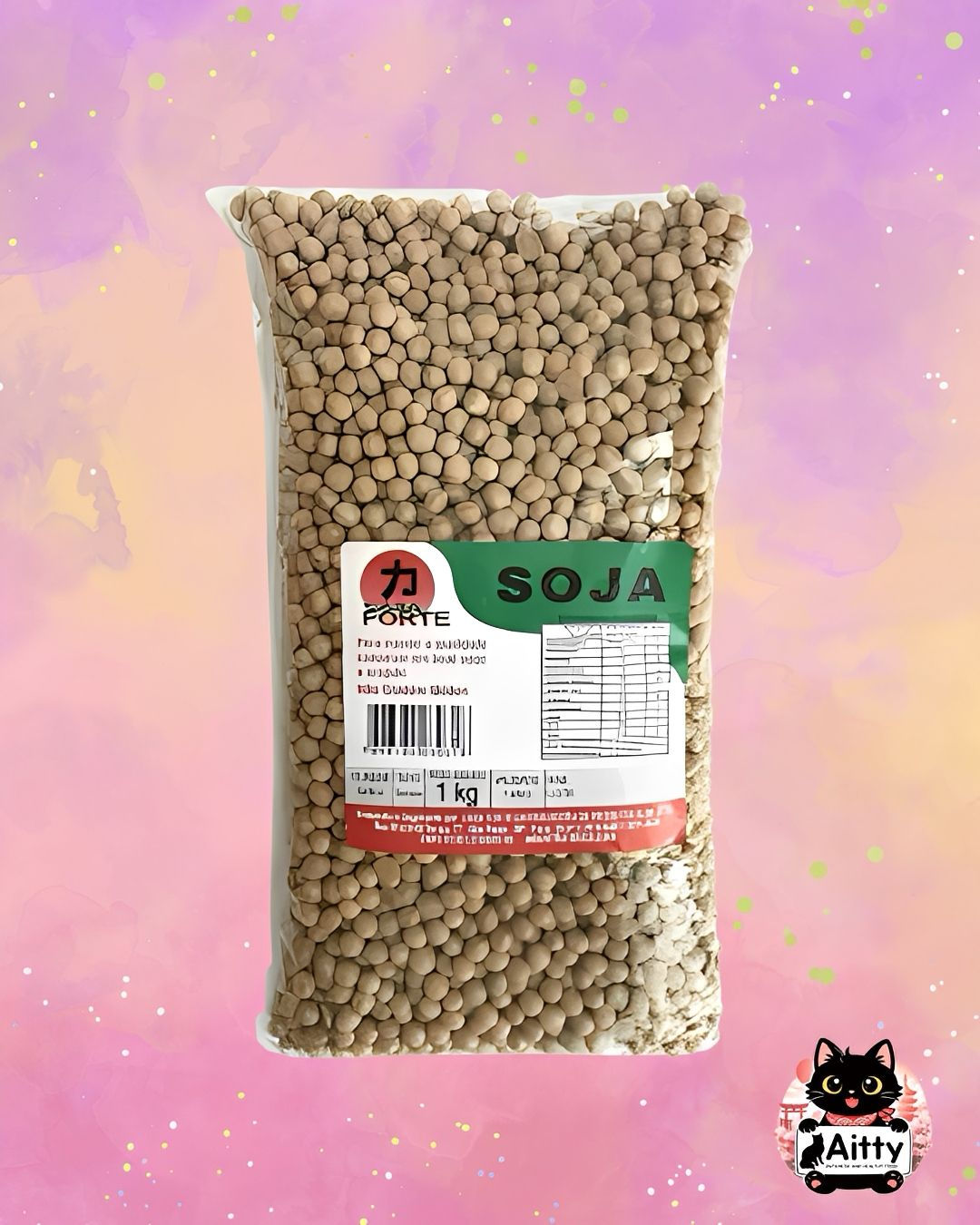 SOJA EM GRÃOS 1KG CASA FORTE