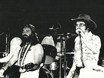 Rick w Elvis Glasses and Willie Nelson.j