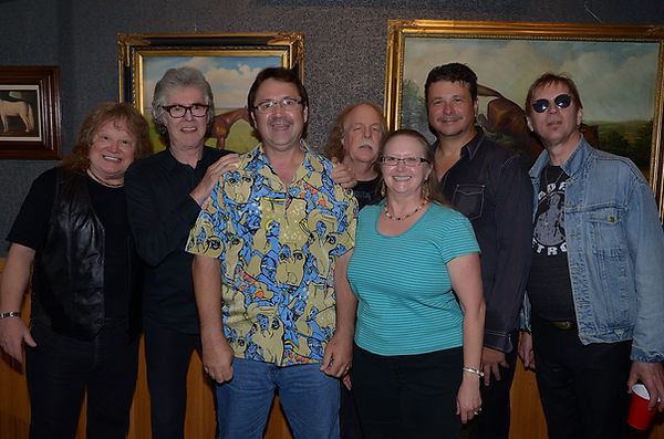 Tom & Mary chillin' with Three Dog Night