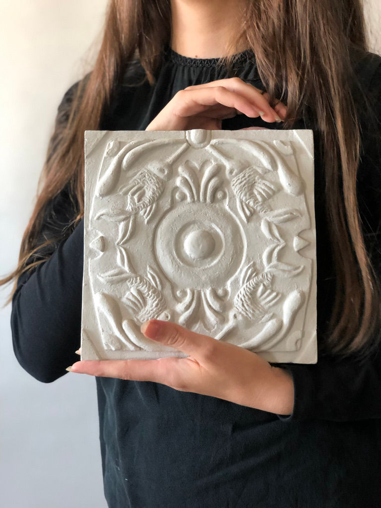 Miniaturbild: Zementfliese Fisch