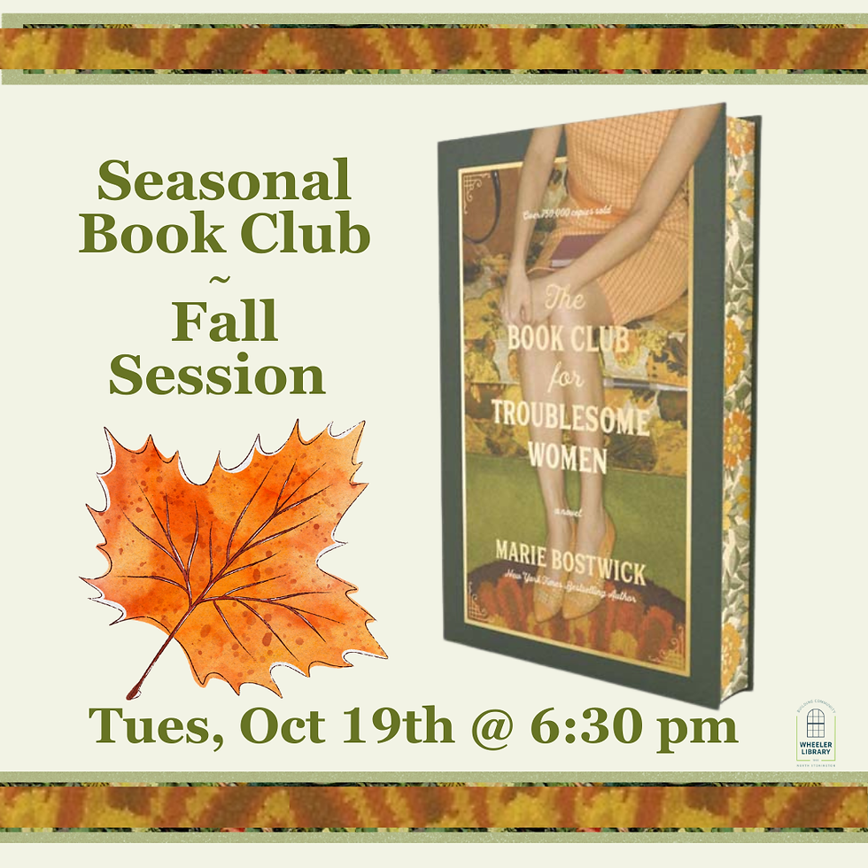Seasonal Book Club - Fall Session
