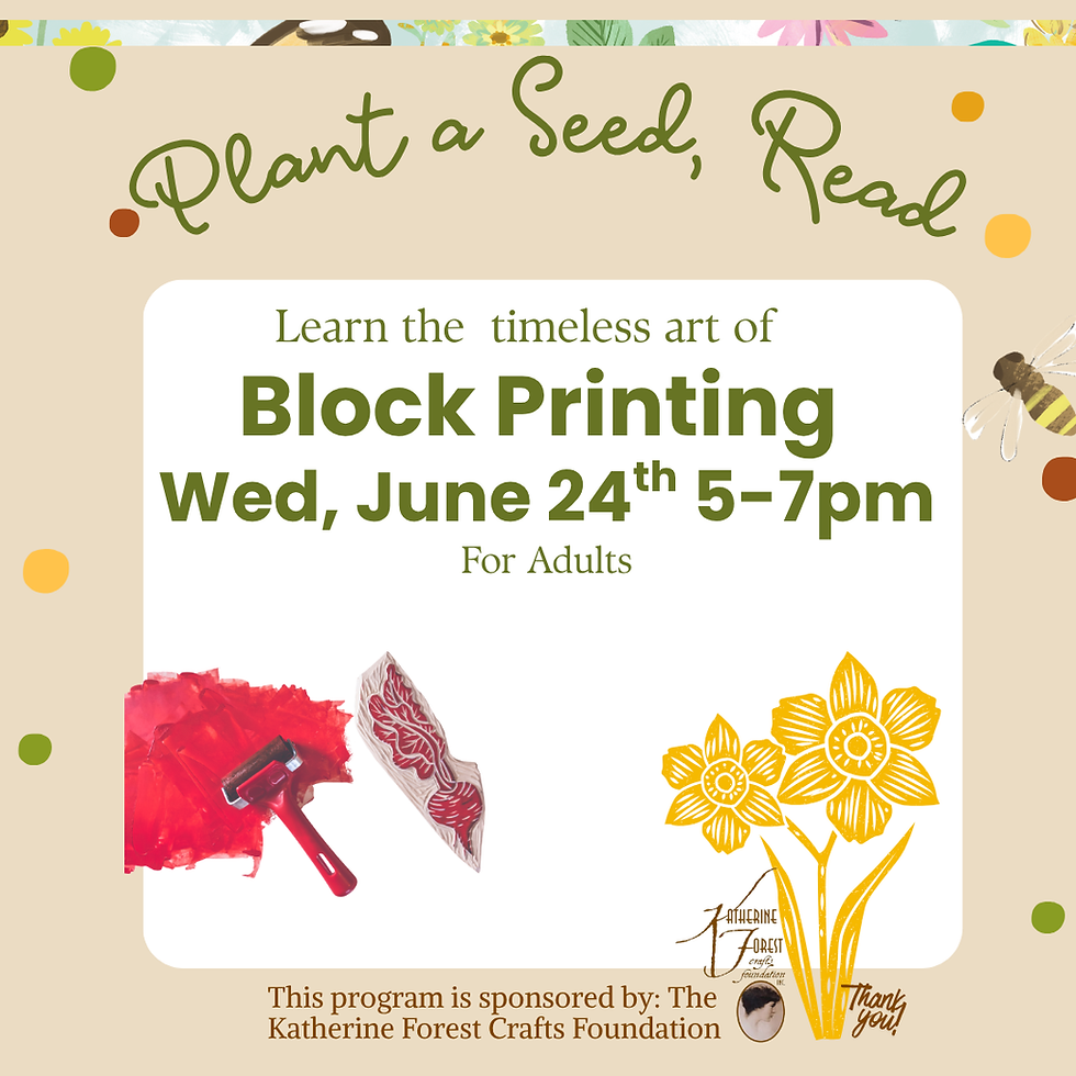 Block Printing - Paper