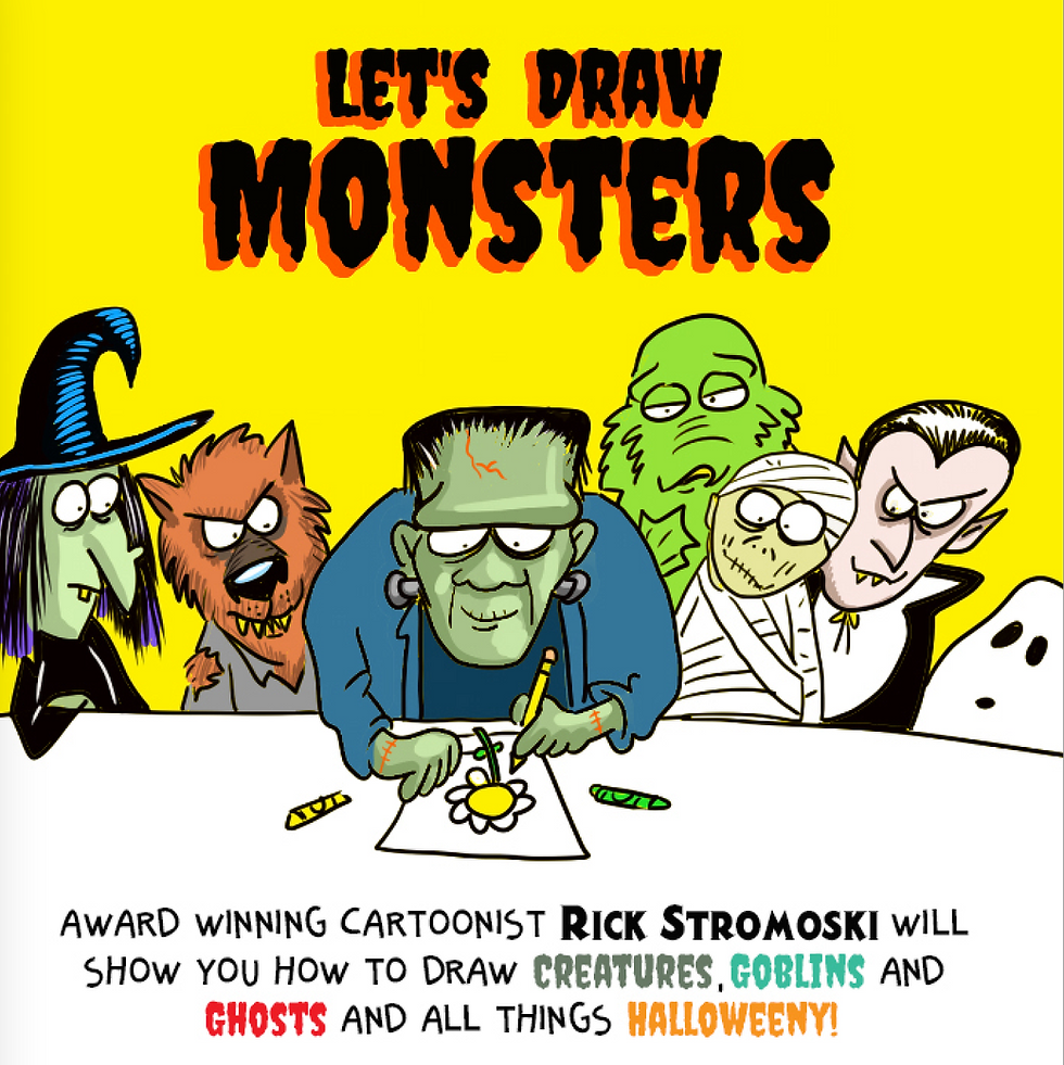 Let's Draw Halloween Monsters!