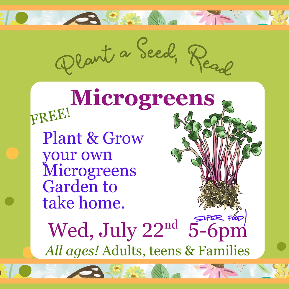 Plant & Grow a Microgreens Garden